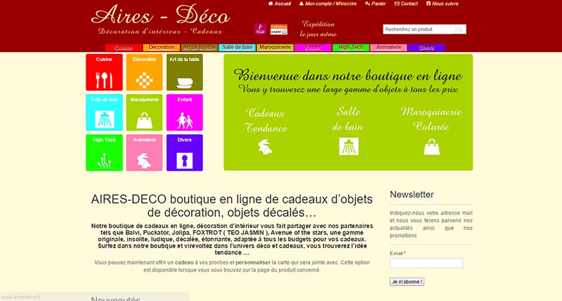 Un site internet de l'agence INGLOBO